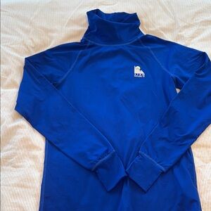Zara Blue Turtleneck Layering Activewear Tshirt 14 year old